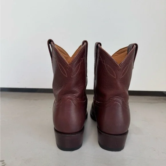 Tecovas The Penny Rich Brown Leather Boots size 8 - Picture 8 of 12